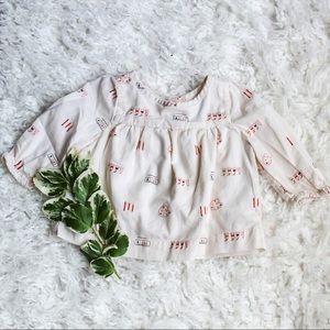 3 for $20 | Budding artist’ baby doll blouse